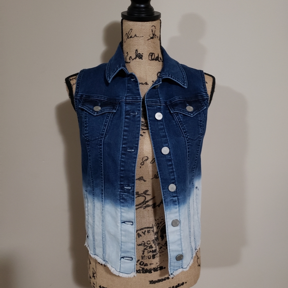Sleeveless Denim Jacket